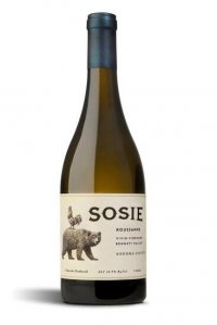 Image of a bottle of Sosie Wine